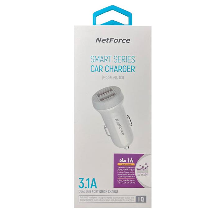 شارژر فندکی فست شارژ نت فورس مدل NetForce NA-131